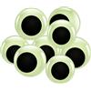 TOAOB THE ONE AND ONLY BABY TOAOB 8 Pezzi Occhi Adesivi Fluorescenti in Plastica 40mm 50mm Grandi Rotondo Autoadesivi Finti Occhietti per Lavoretti Fai da Te Scrapbooking Artigianato Creazione Accessori