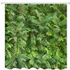 A.Monamour Tenda da Doccia Impermeabile In Poliestere Tessuto Piante Verdi Tropicali Foglie Foresta Giardino Paesaggio Stampa Estiva Antimuffa Resistente Tende per Doccia Tenda della Vasca da Bagno