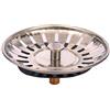 Supertool - Filtro per lavello in acciaio inox, diametro 8 cm, non arrugginito e anticorrosione, protezione per scolapiatti (1 pz)