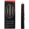 Something Different Vampire Tears Candele nere - Set di 4 candele sanguinanti - Rituali gotici Halloween