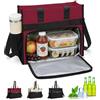 BOYIFEIJIE Borsa per il pranzo da donna 2 in 1, borsa da lavoro con scomparto termico per il pranzo, borsa per computer portatile da 15,6 pollici, impermeabile, grande borsa per il pranzo per ufficio