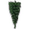 Generico Ghirlanda natalizia verde a goccia per porta, 70 cm, con 80 rami di pino, Fuoriporta verticale cornicione decorazione natalizia per porte e finestre, festone dietroporta