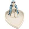 Homefurnishmall Rosario in resina Vergine Maria per valorizzare spazi religiosi e pratica spirituale personale, adatto per vari ambienti (donna)
