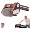Ohphnt Electric Grill Bruash,Electric Grill Cleaner Bristle Free,Bristle-Free Spinning Grill Brush,Removable Wireless Electric Grill Brush with LED Light,Suitable for Outdoor Grills-B