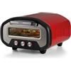 Ariete 3901 Da Gennaro, Forno per pizza, 2200W, Temperatura 430°C, 2 minuti di cottura, Pietra refrattaria, Rosso"