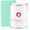Q-COVER Impregnante Colorato per Legno 2 in 1 Menta 5L Protezione UV Idrorepellente per Interno ed Esterno