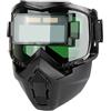 Generic Casco per saldatura auto oscurante, scudo protettivo per saldatura staccabile, maschere per lucidatura ad alta visibilità | Attrezzatura professionale per saldatore per la produzione di metalli e