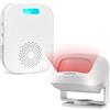 CallToU Cicalino Porta Negozio Sensore Movimento con Ricevitore Portatile