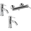 Kiamami Valentina - Set Completo Rubinetteria Lavabo+Bidet+Esterno Doccia | Fassa