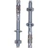 SKIR'CO Ancoraggi a cuneo zincati M6 x 95 mm, tasselli in metallo, bullone di ancoraggio, bulloni di espansione per muratura e calcestruzzo (6 pezzi)