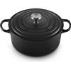 Le Creuset Cocotte Rotonda Evolution in Ghisa Vetrificata 28 cm Nero