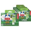 Duck Fresh Discs - 2 Ricariche da 6 Dischi Gel Igienizzanti WC, Fragranza Rosa & Fiori di Loto, Confezione da 2 Applicatori e 12 dischetti