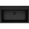 Elleci Lavello Elleci Incasso 1 vasca 86x51 Best 360 Keratek Total Black LKB36086BKM