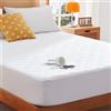 Sonive Coprimaterasso sottile e impermeabile, da 180 x 200 cm, protezione per materassi fino a 38 cm di altezza, certificato Oeko-Tex, per letti a molle e topper, bianco