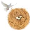 Butyeak Palla In Fibra di Cocco Nido per Uccelli, Materiale Nido di Fibra di Cocco per Uccelli, 100g Materiale di Fodera per Nido, Fibra di Cocco, Materiale di Rivestimento del Nido, Decorare Costruzione Nido