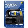Varta Torcia Led a Batteria a Mano Indestructible BL20 Pro 400Lm IP54 + 6 Batterie Stilo AA