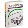 Copy Star Carta A4 Copy Star in Risma da 500 Fogli: Compatibile con Tutte le Stampanti e Fotocopiatrici, Ideale per Uso Domestico e Aziendale