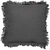 HOME DECO FACTORY, TX0306, Cuscino Waffle Antracite 40x40 cm - Design Moderno ed Elegante, Comfort ottimale, Tessuto di qualità, di Facile Manutenzione, Perfetto per Tutte Le stanze - Grigio
