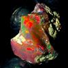 OPAL EMPIRE Crudo Etiope fire opal 9.5Ct, Naturale opal gemstone, Black Opal rough , 19x13mm