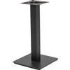 VACCHETTI WEB Base tavolo acciaio Jamie nero quadro cm40x40h72
