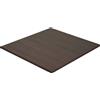 VACCHETTI WEB Top tavolo nobilitato noce moderno quadro cm80x1,8x80