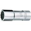 Gedore Chiave a bussola 1/2 lunga, profilo UD 12 mm - D 19 L 12