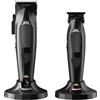 JRL Diamante Collection | Pack macchine da taglio professionali Clipper + Trimmer in edizione limitata | Colore nero