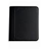 Custodia Carte PU Angoli Arrotondati Raccoglitore Carte Zip Profilo Sottile