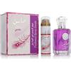 Lattafa Mahasin Crystal Violet EDP 100 ml + DEO in spray 75 ml