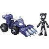 SPIDEY AND HIS AMAZING FRIENDS Hasbro Marvel Spidey And His Amazing Friends, Black Panther, Set Giocattolo Panther Patroller