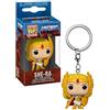 Funko Pop! Keychain: Masters of The Universe-Classic She-Ra - I Dominatori Dell'universo - Mini Figura in Vinile da Collezione novità Portachiavi - Riempitivi per Calze - Idea Regalo - TV Fans