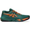 Asics Scarpe Asics Gel Resolution X Padel Verde Arancione