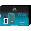 Adidas, Confezione Regalo Uomo Ice Dive Eau De Toilette 50 ml + Trousse Multiuso