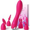 yewuzer Vibratore Sex Toys Multifunzionale Vibratoreper Donna Professionale, 4-in-1 Set