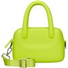 American Tourister Jellypop Borsa a Mano Mini in Silicone, Verde Lime, 24x20x10 cm, Tracolla Rimovibile, Chiusura a Cerniera