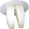 Plastic Hardware Store Madrevite in Plastica (Nylon 6.6), da Utilizzare con Viti Autofilettate per Assemblaggio di Pannelli e Carrozzerie nel Settore Automotive - 3,9X0,8-8 - Naturale - 20 pezzi - Plastic Hardware Store