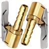 LABUYI 2 Pezzi Connettore Valvola Pneumatica Universale,8mm Air Chuck Connettore Clip,Valvola del Pneumatico Connettore rapido Clip-on,per Gonfiatori Pompa,d'Aria Compressore,Auto,Bicicletta,Moto