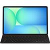 SAMSUNG Galaxy Book Cover Tastiera Slim (con Ai Key) per Galaxy Tab S10 FE+, Piattaforma Staccabile, Esperienza simile al PC, Condivisione tastiera wireless, Nero