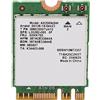 ASHATA WiFi 6 AX200NGW M.2 2230 Scheda di Rete WiFi, Dual Band 802.11AX 2.4G 574Mbps 5G 2400Mbps BT5.2 WiFi M.2 Scheda di Rete WiFi 6, per 10 11 64bit