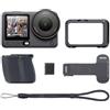 DJI Osmo Action 6 Combo Vlog, fotocamera subacquea con impugnatura e pulsante di scatto con slitta fredda, sensore da 1/1,1″, 50 GB di memoria, apertura variabile f/2,0-f/4,0, 8K per uso quotidiano