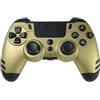 Steelplay Lexip Metaltech Gold RF Gamepad analogico/digitale per PC, PlayStation 4