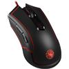 Lexip HBO Game of Thrones - Targaryen, ambidestra, ottica, RF wireless + USB Type-C, 4800 DPI, nero, rosso