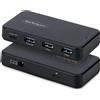 StarTech Hub StarTech.com a 4 porte USB-C e USB-A, 5 Gbps, alimentazione integrata, cavo host 2-in-1 USB-C e USB-A, 1x USB-C, 3x USB-A (1x BC 1.2), incl. alimentatore da 36 W, USB 3.2 Gen 1 (3.1 Gen 1) Type-C, USB 3.2 Gen 1 (3.1 Gen 1) Type-C, USB 3.2 …