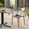 MIlani Home LAVENDER - poltrona da giardino in plastica