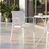 MIlani Home VOLGA - poltrona da giardino in plastica