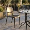 MIlani Home VOLGA - poltrona da giardino in plastica