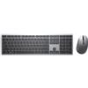 DELL KM7321W tastiera Mouse incluso RF senza fili + Bluetooth QWERTY US International Grigio, Titanio