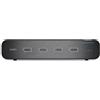 Belkin F1DN204KVM-UNN4 switch per keyboard-video-mouse (kvm) Montaggio rack Nero