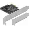 DeLOCK 90431 scheda di interfaccia e adattatore Interno SATA
