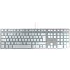 CHERRY KC 6000C FOR MAC tastiera USB QWERTZ Tedesco Argento